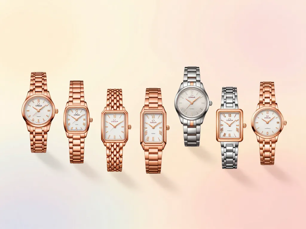 ancienne montre omega pour femme silhouettes décennies