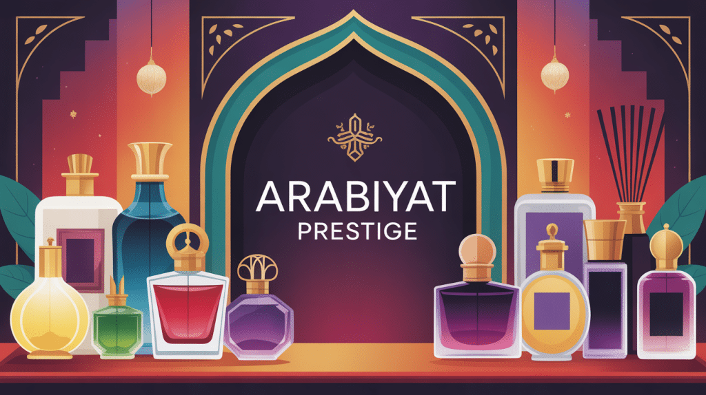 illustration parfum arabiyat prestige ambiance orientale