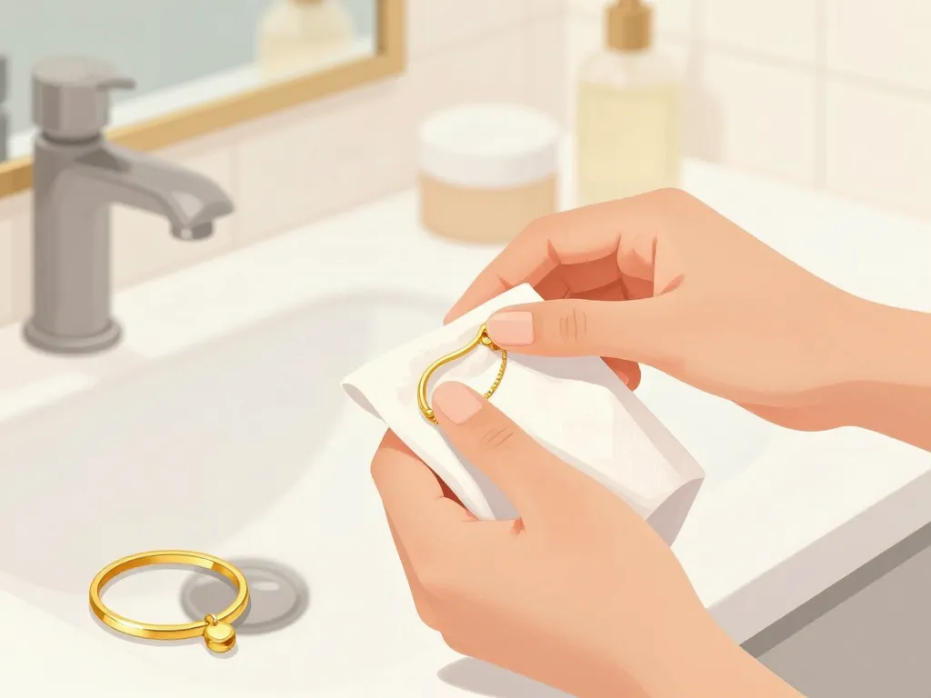 entretien nettoyage bijoux en vermeil gestes quotidiens