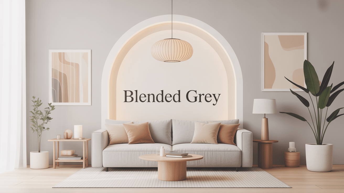 illustration blended grey harmonies couleurs et matériaux naturels