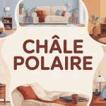 chale polaire usage canapé fauteuil roulant bureau
