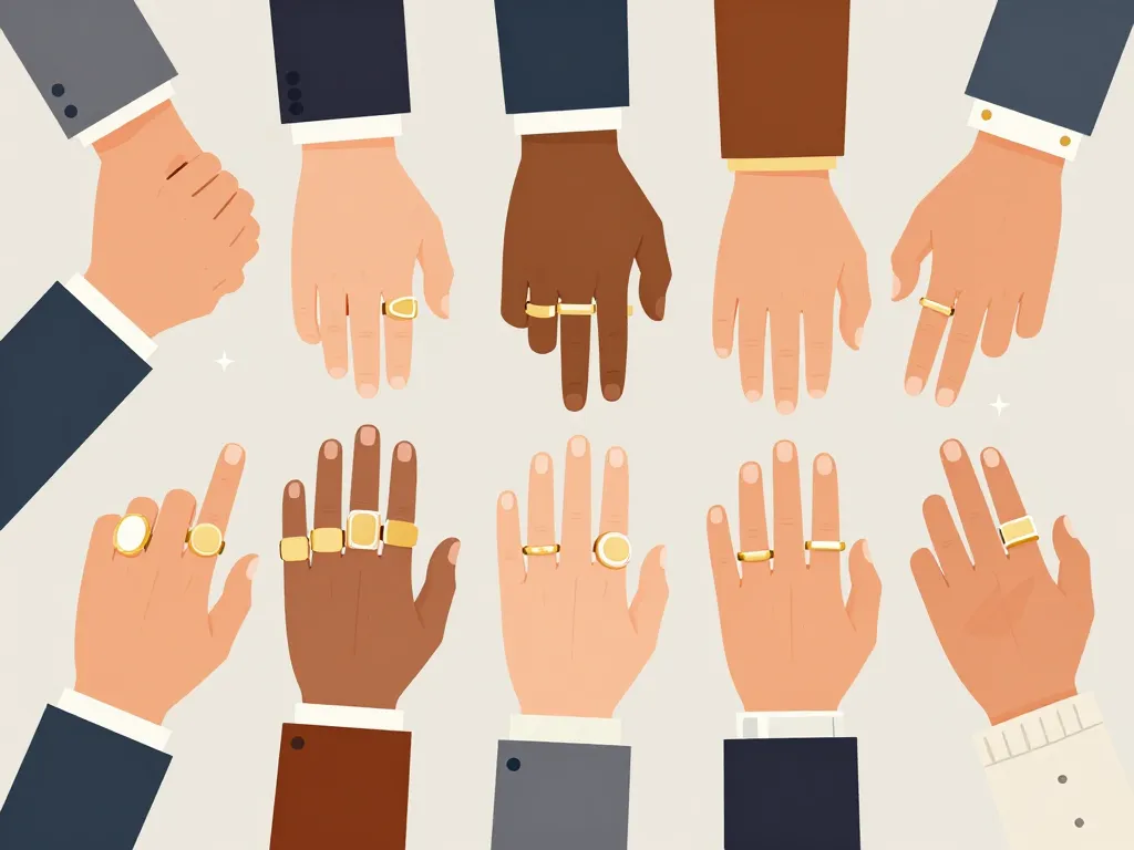 différents styles chevalière homme personnalisable