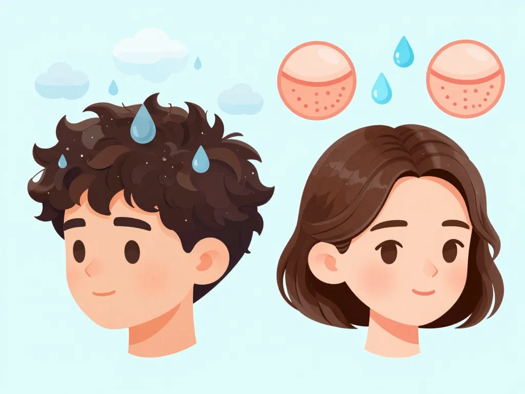 cheveux mousseux que faire image causes humidité porosité