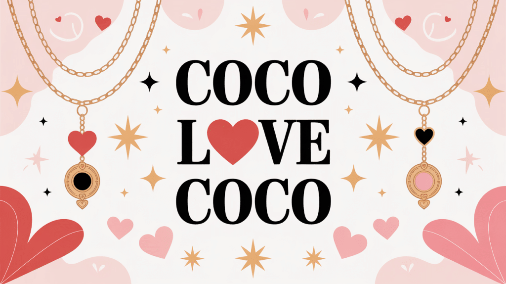 illustration coco love coco univers bijoux fantaisie Paris