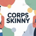 corps skinny homme femme posture confiante illustration moderne