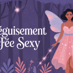 déguisement fée sexy femme robe pastel ailes scintillantes