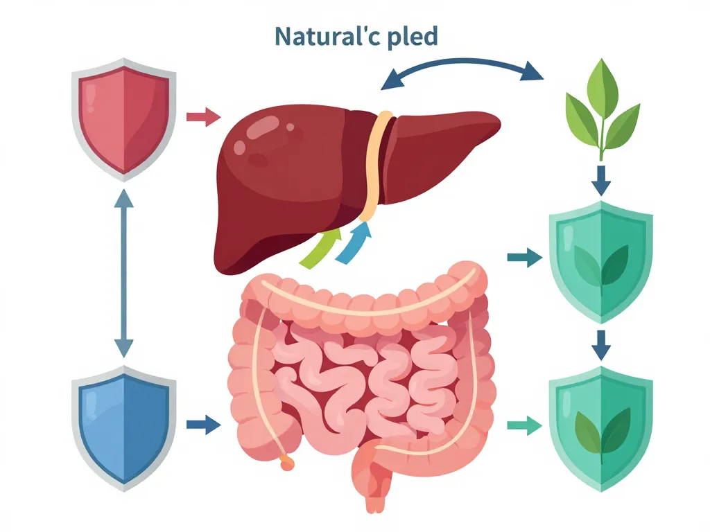 schema detox foie et intestin processus naturels