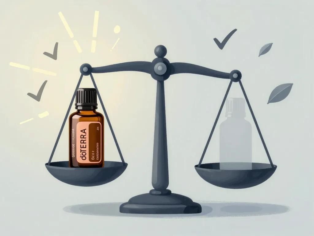 doterra avis negatif qualite huiles illustration