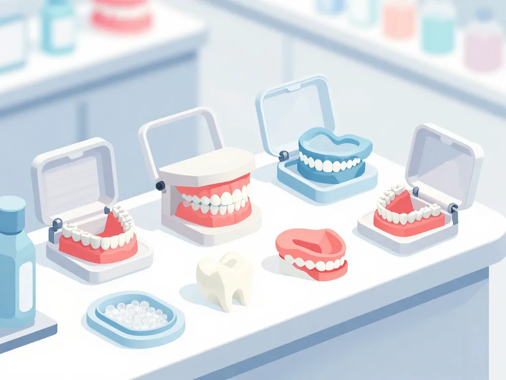 fausses dents pharmacie différents modèles produits