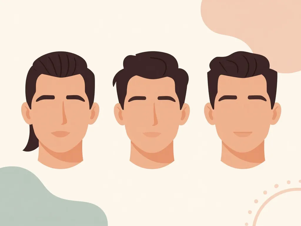 diagramme styles favories barbe pour formes de visage