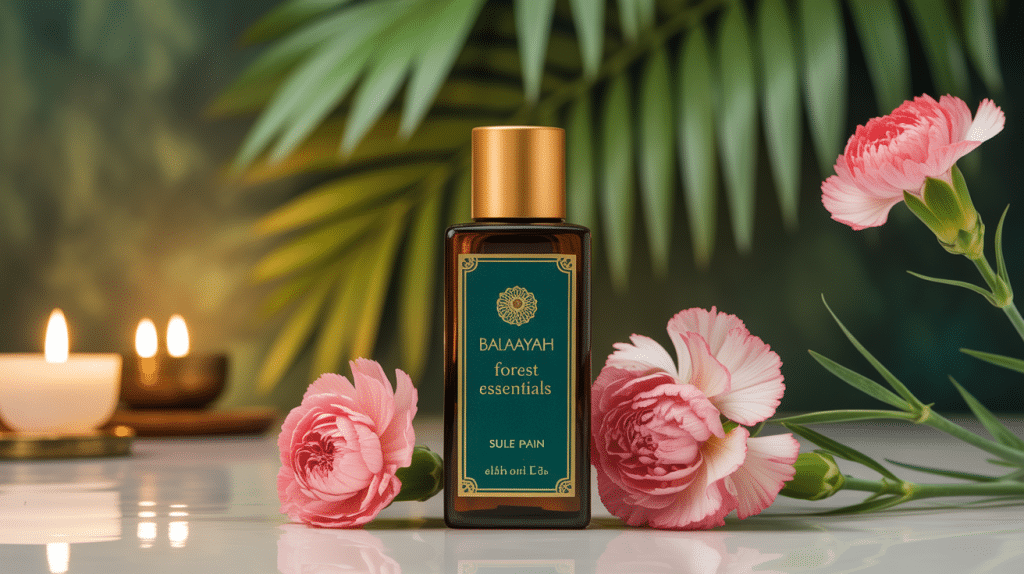 huile balaayah avis rituel beauté spa ambiance indienne