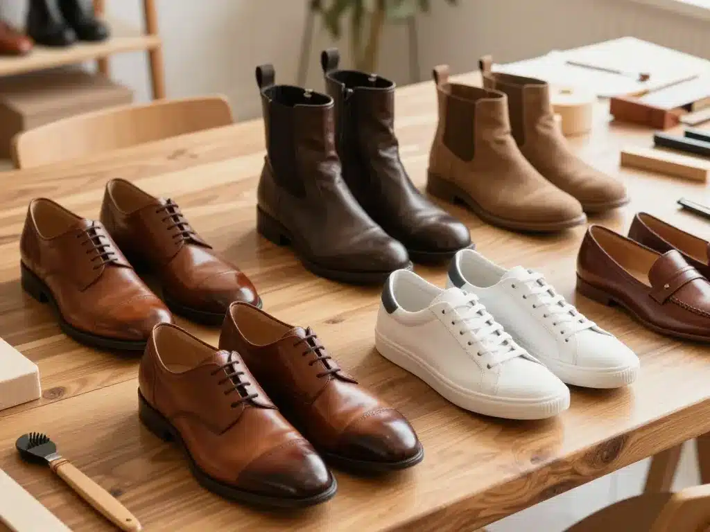 Les meilleurs marques de chaussures portugaises panorama sur table d'artisan