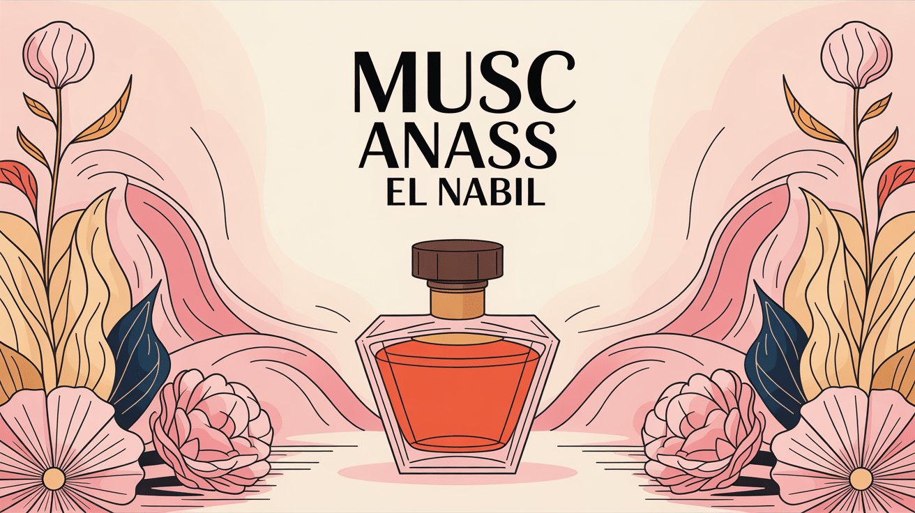 illustration musc anass el nabil parfum oriental