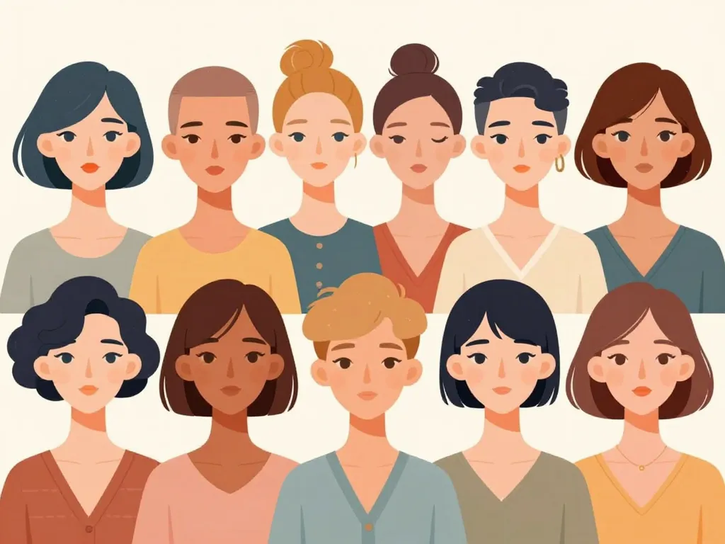 nuque rasée hyper stylée coupe courte femme moderne formes de visage