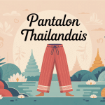 pantalon thailandais illustration zen yoga et voyage