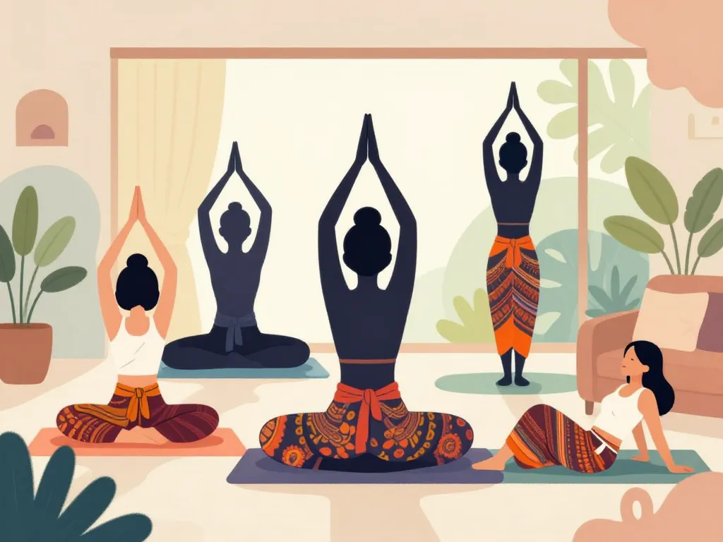 pantalon thailandais usages yoga voyage maison