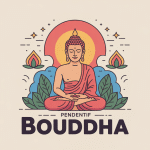 illustration pendentif bouddha symbole sérénité spiritualité