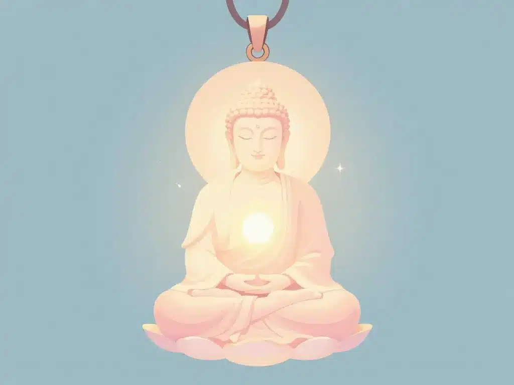 pendentif bouddha signification spirituelle