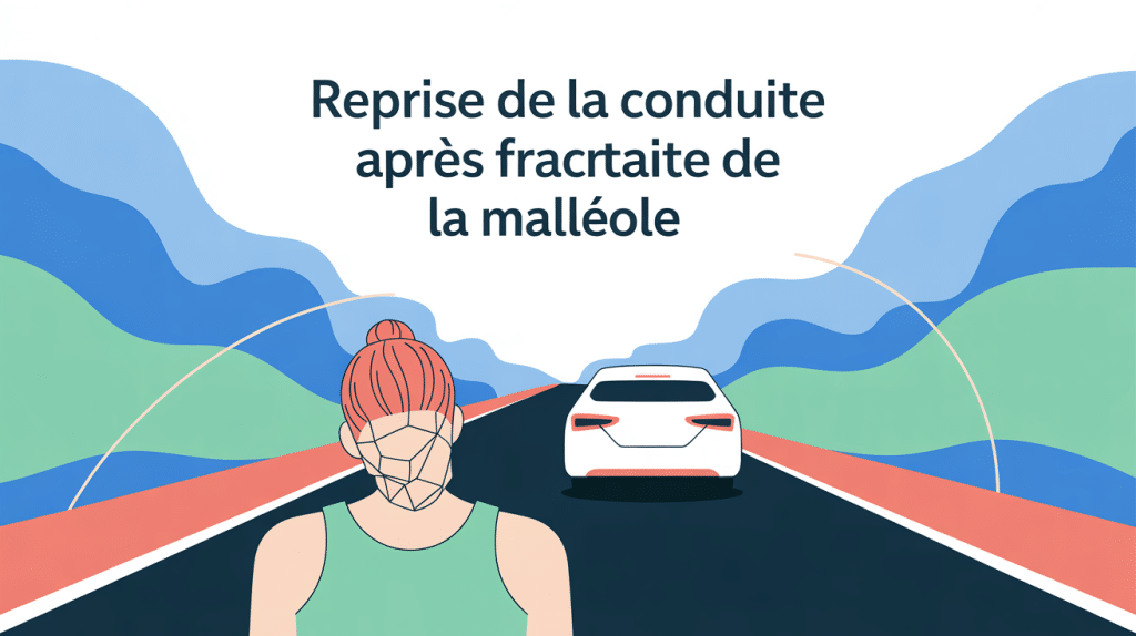quand conduire après fracture malléole, voiture et cheville, sécurité