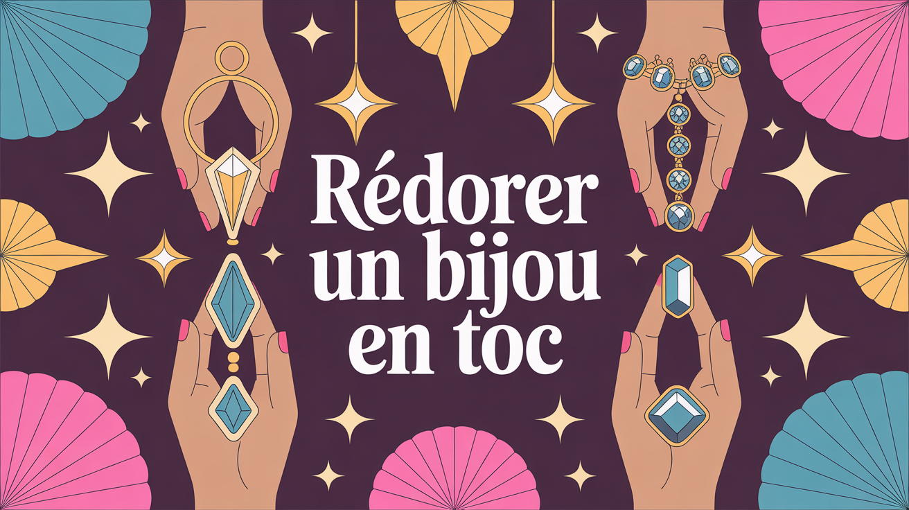 illustration élégante redorer un bijou en toc rénovation