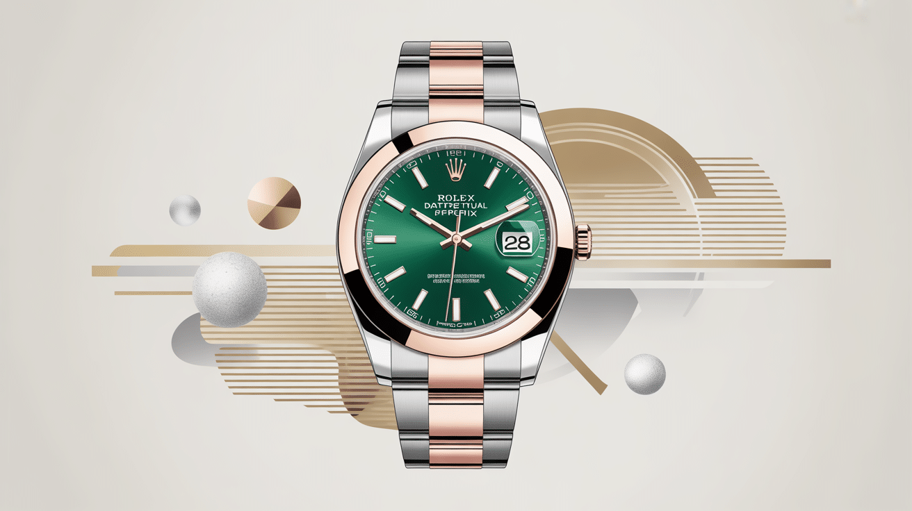 illustration rolex datejust oyster perpetual prix guide