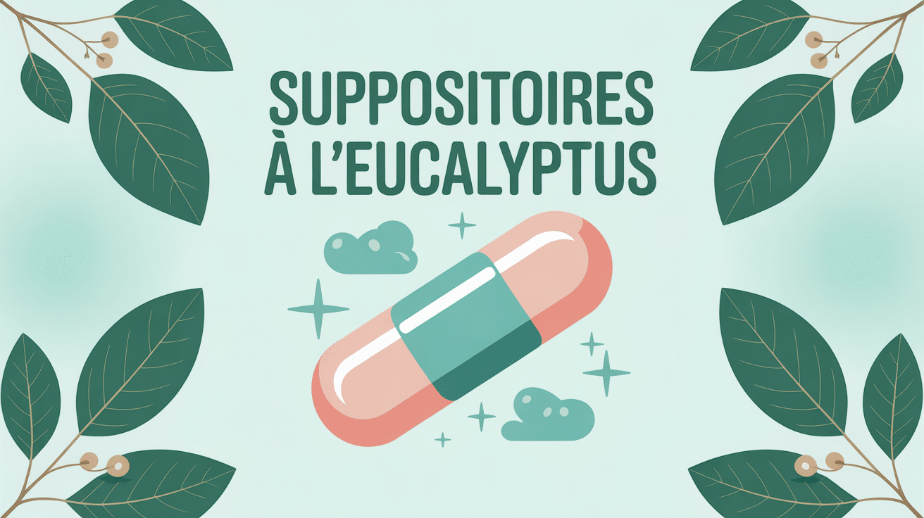 suppositoire eucalyptus pour toux et congestion