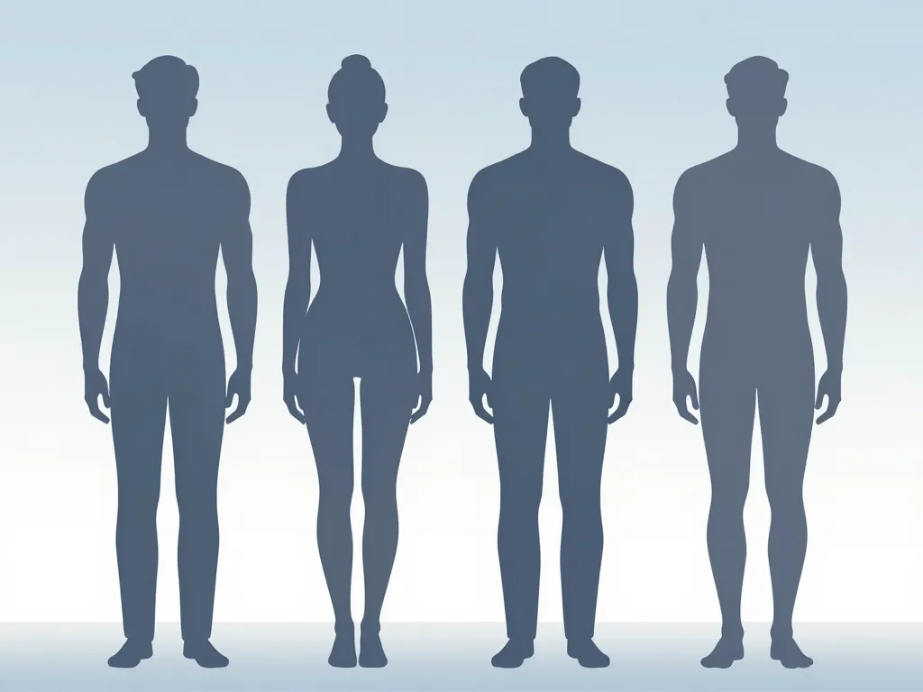 taille pour mannequin homme silhouettes proportions