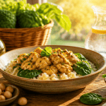 aliments pauvre en glucide bol curry poulet riz chou fleur