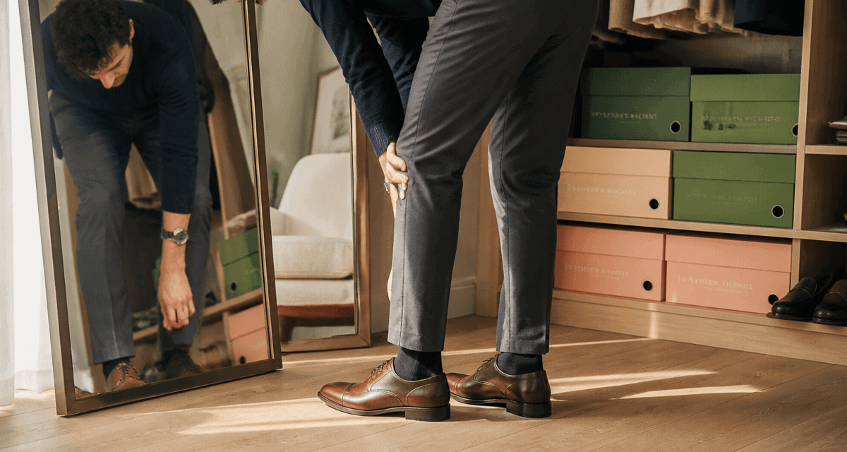 chaussures qui grandissent homme cuir premium miroir
