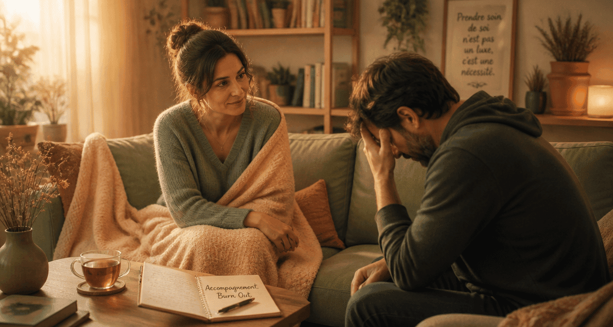 comment aider une personne en burn out image soutien
