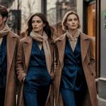 Mannequins mode avec couleurs mode hiver 2025