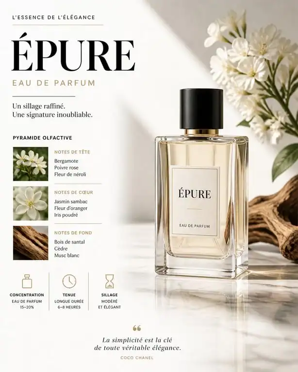 Tendance parfum femme 2025 : flacon élégant et écoresponsable