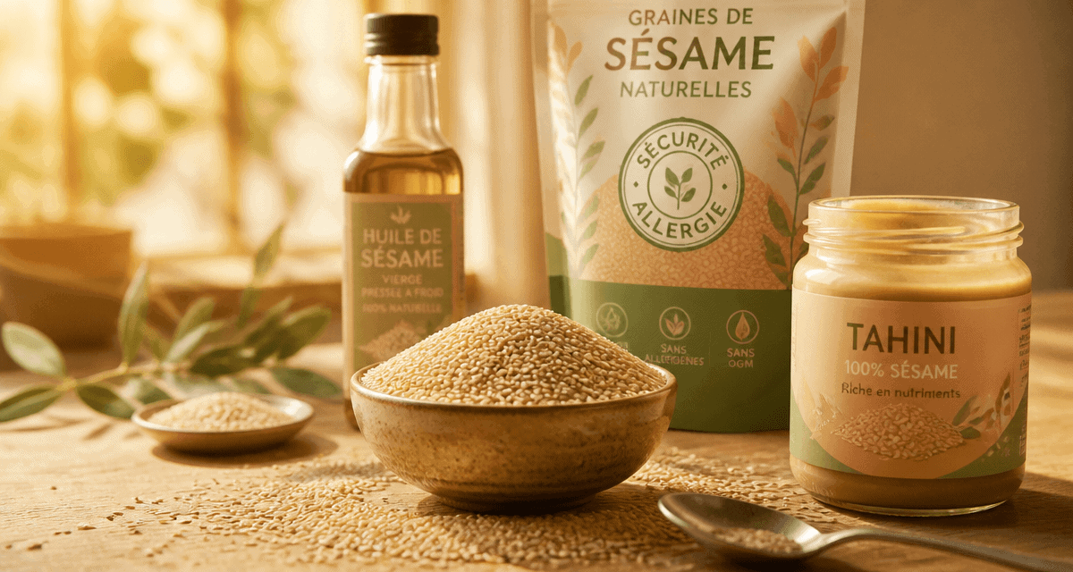 graines de sesame effets secondaires bol et produits