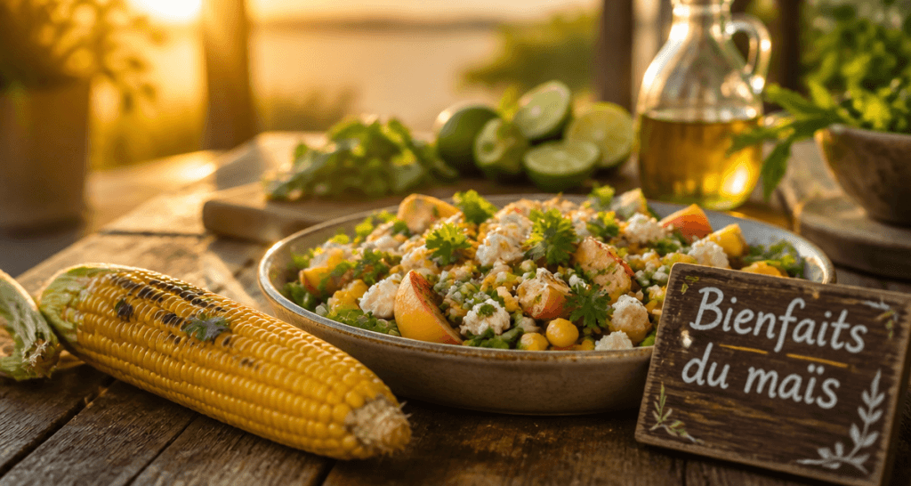 le mais est il bon pour la sante salade et epi grille