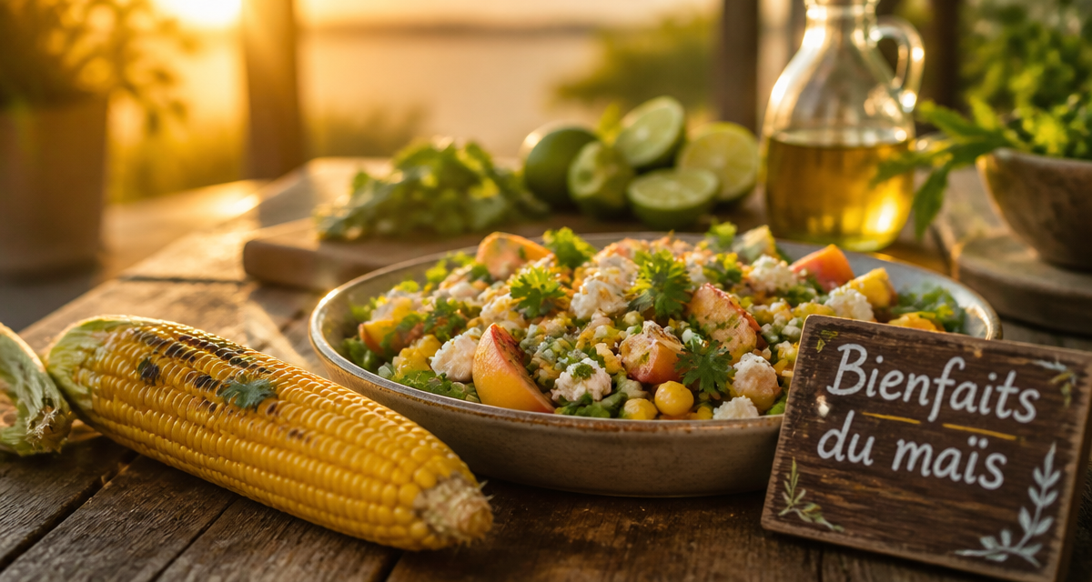 le mais est il bon pour la sante salade et epi grille