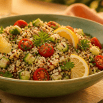 le quinoa est il un feculent salade tricolore
