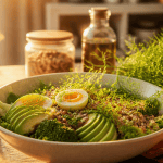 maigrir du ventre alimentation salade colorée