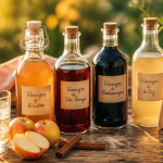 meilleur vinaigre pour la sante flacons artisanaux golden hour
