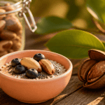 noix du bresil et selenium dans bol sur table