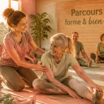 parcours forme et bien etre tours exercices doux seniors adultes