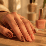 tendance vernis à ongles 2026 squoval moka corail pêche