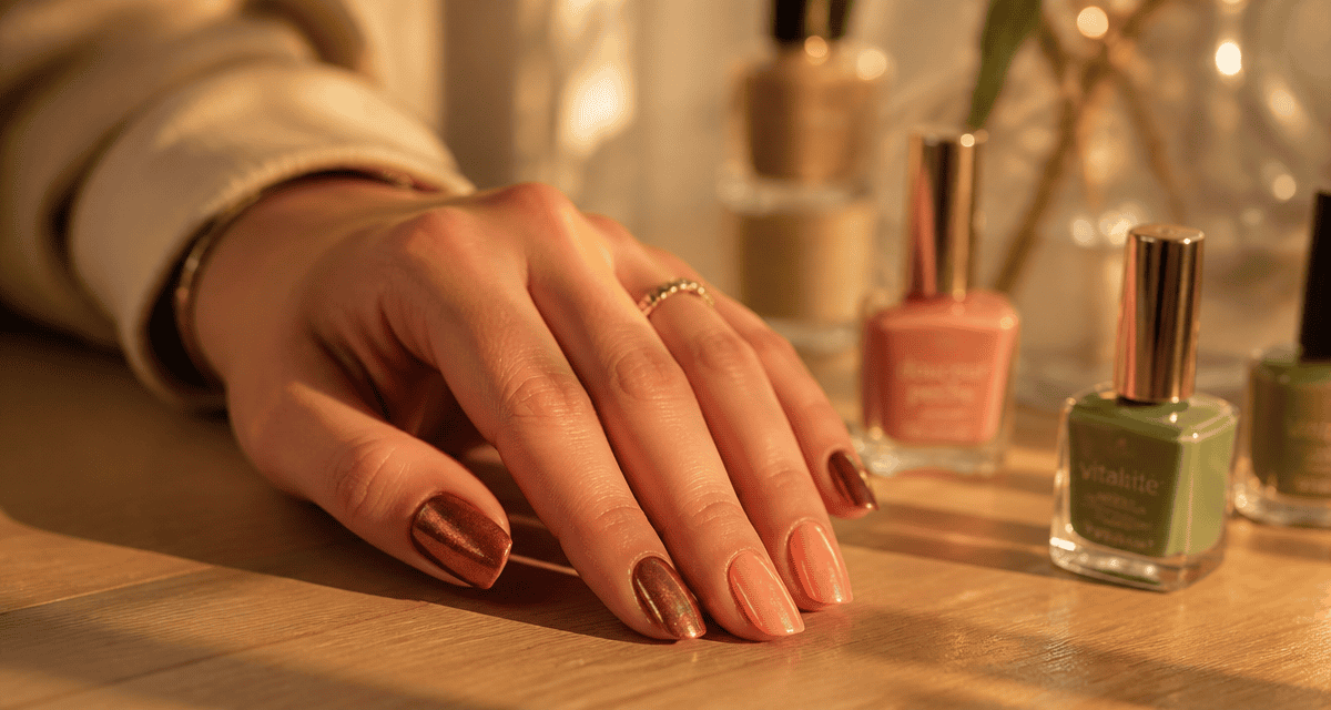 tendance vernis à ongles 2026 squoval moka corail pêche