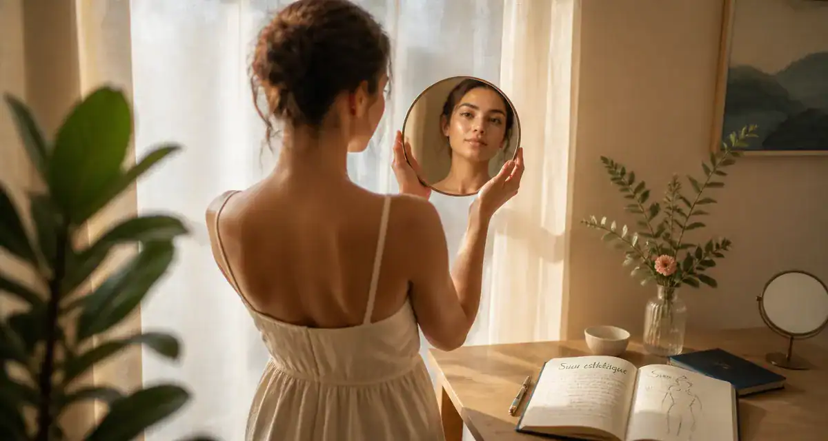 avant après resultat lipofilling mammaire femme miroir