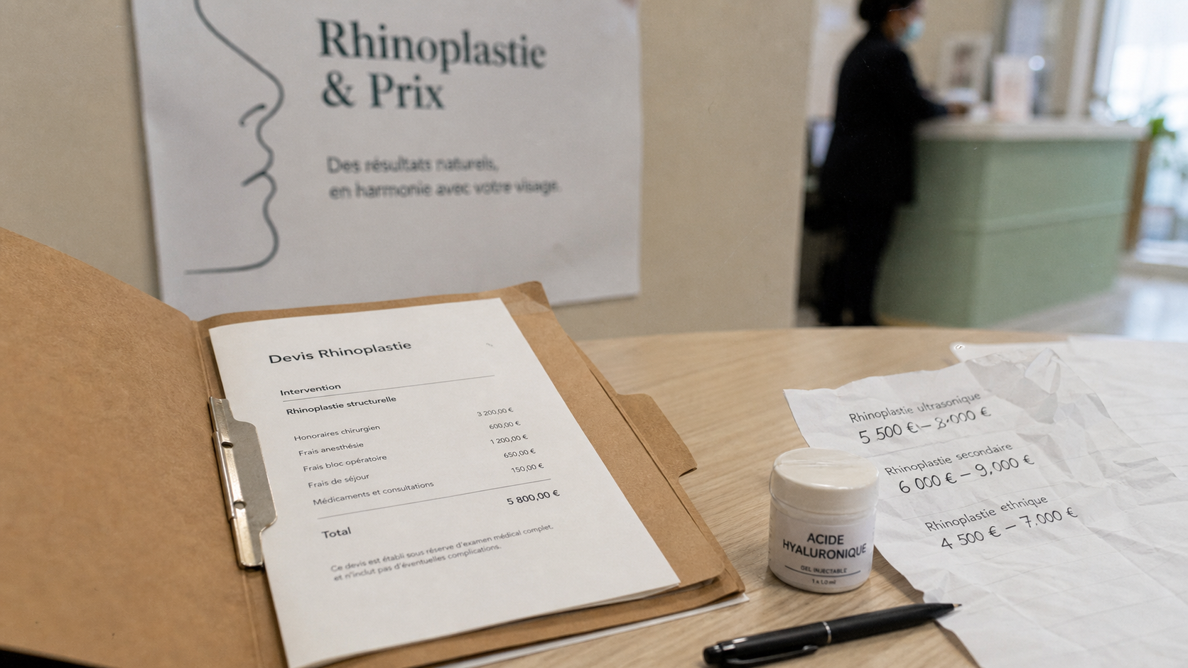Chirurgie esthétique nez tarif : devis rhinoplastie et prix