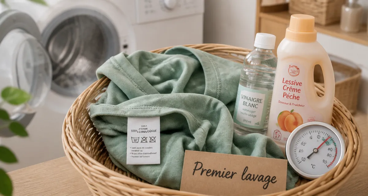 Laver vetement neuf pour la santé, premier lavage