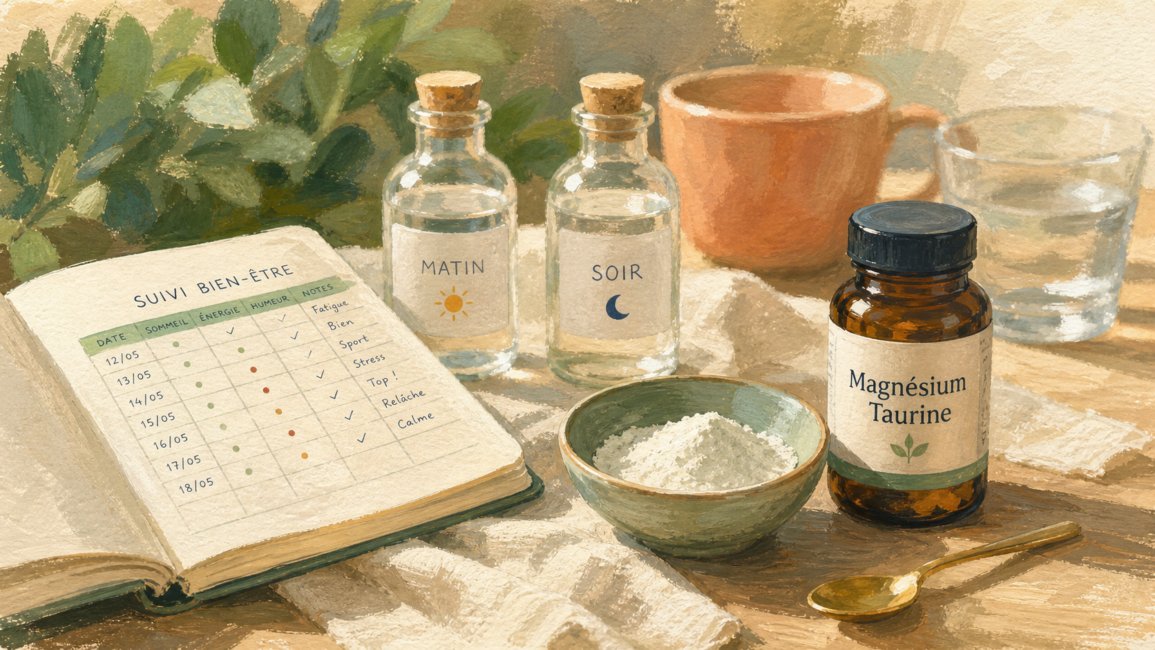 Magnésium et taurine : magnesium et taurine effets secondaires, dosages et précautions