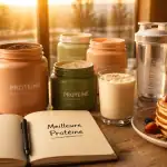 meilleur marque de proteine pots poudre table