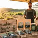 ou acheter la spiruline table marché fermier
