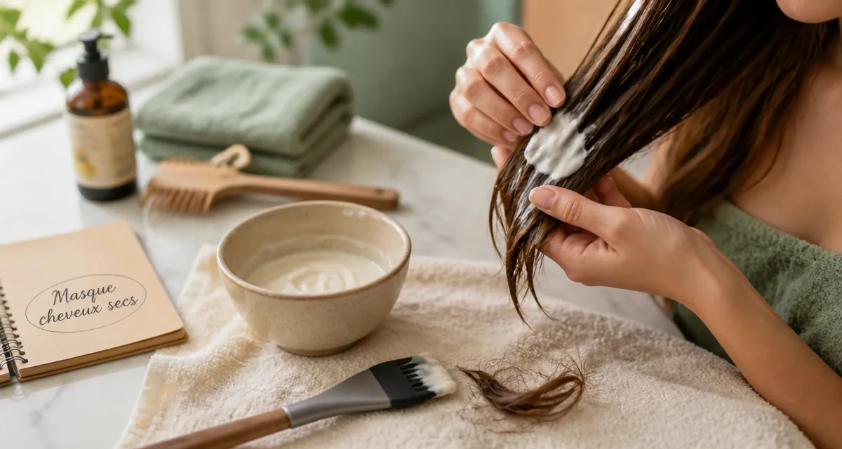 Peut on appliquer un masque sur cheveux secs : application sur longueurs et pointes