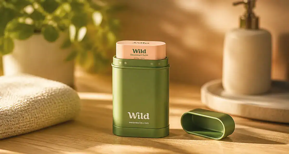 wild déodorant avis recharge sur table